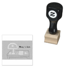 Popcorn Anime Schreibtisch-Stempel