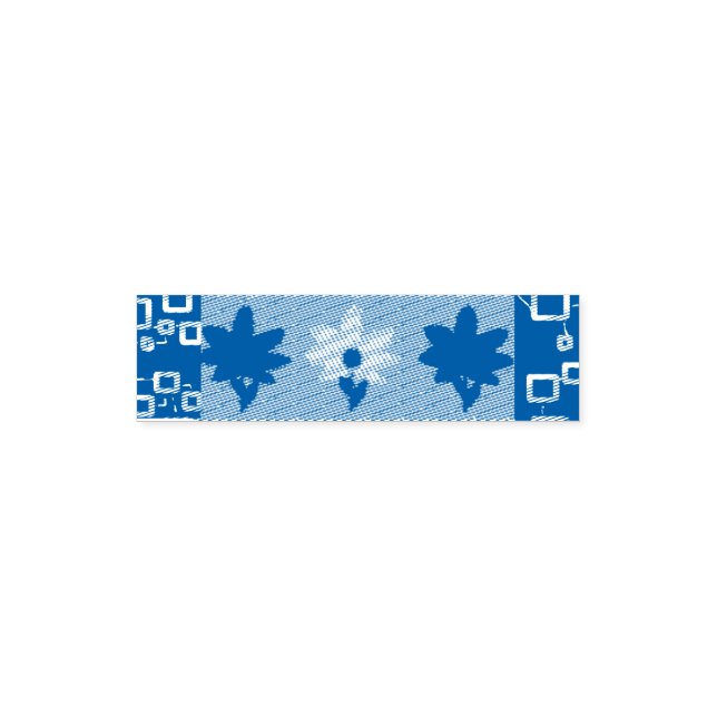 Popcorn Anime Spring Flowers Briefmarke Permastempel (Design)