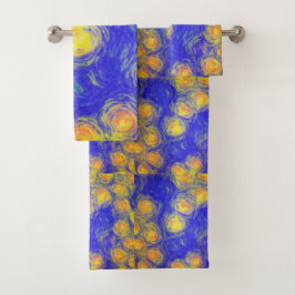 Popcorn Art Badhandtuch Set