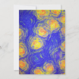 Popcorn Art Einladung