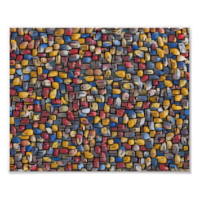 Popcorn Art Fotodruck (Vorne)