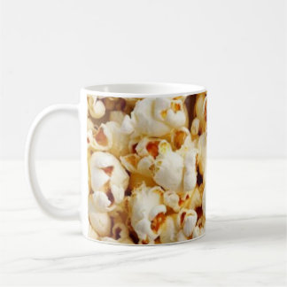 Popcorn auf Weiß-Tasse der Größe 325ml Kaffeetasse