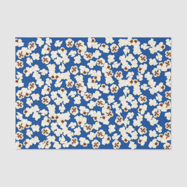 Popcorn Birthday Party Movie Theater Seidenpapier (Vorderseite)