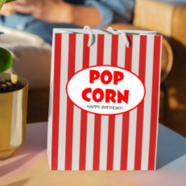 Popcorn Box Film Thema Personalisierte Geschenktas Mittlere Geschenktüte