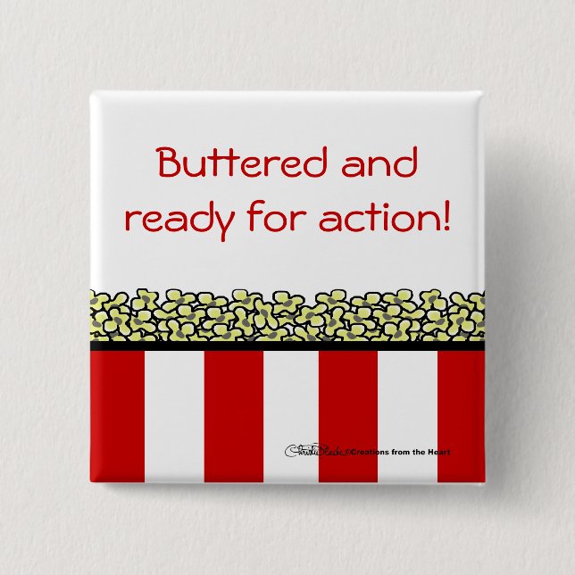Popcorn Button (Vorderseite)