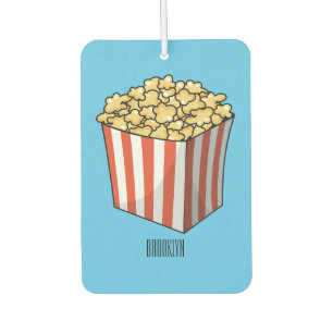 Popcorn-Cartoon-Abbildung Autolufterfrischer