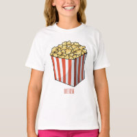 Popcorn-Cartoon-Abbildung