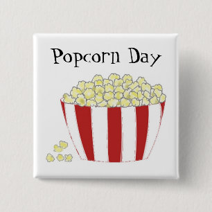 Popcorn Day Button