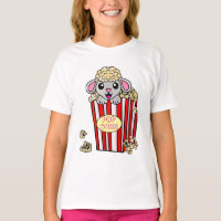 Popcorn Filmfilm Niedliche Schafe