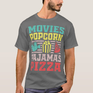 Popcorn-Filmliebhaber sehen Nacht T-Shirt