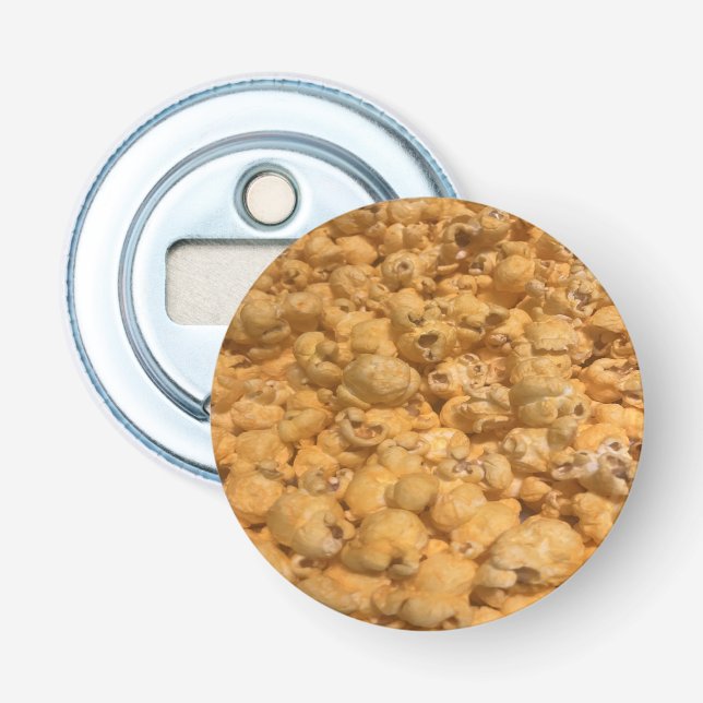 Popcorn Flaschenöffner (Vorderseite)