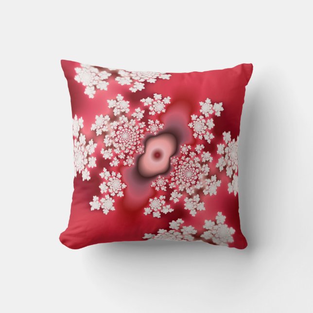 Popcorn Fraktal Art Kissen (Vorderseite)