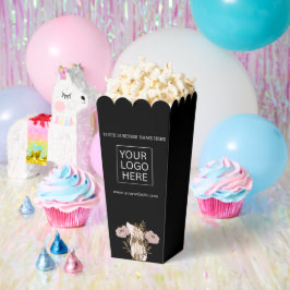 Popcorn für benutzerdefinierte Logos und Textverpa Geschenkschachtel