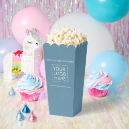 Popcorn für benutzerdefinierte Logos und Textverpa Geschenkschachtel