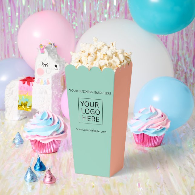 Popcorn für benutzerdefinierte Logos und Textverpa Geschenkschachtel (Party)