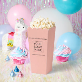 Popcorn für benutzerdefinierte Logos und Textverpa Geschenkschachtel