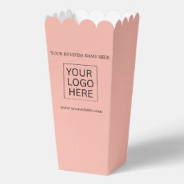 Popcorn für benutzerdefinierte Logos und Textverpa Geschenkschachtel