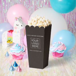 Popcorn für benutzerdefinierte Logos und Textverpa Geschenkschachtel