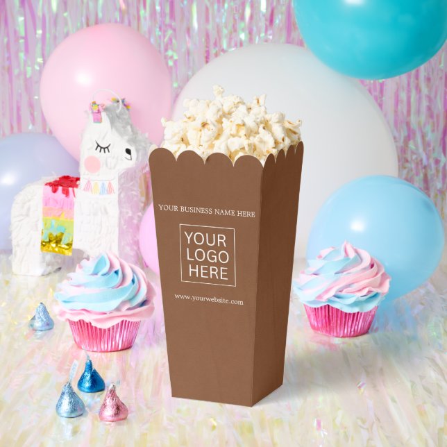 Popcorn für benutzerdefinierte Logos und Textverpa Geschenkschachtel (Party)