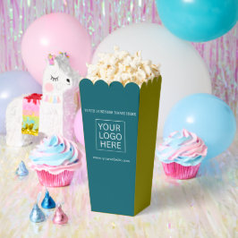 Popcorn für benutzerdefinierte Logos und Textverpa Geschenkschachtel