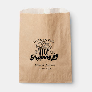 Popcorn Gastgeschenk Gift Bag Geschenktütchen