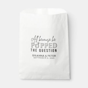 Popcorn Gastgeschenk Hochzeit Bags Geschenktütchen