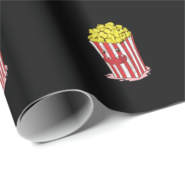 Popcorn Geschenkpapier (Rolleneckpunkt)