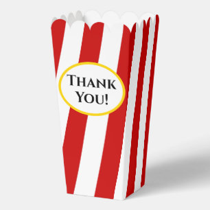 Popcorn gestylt geschenkschachtel