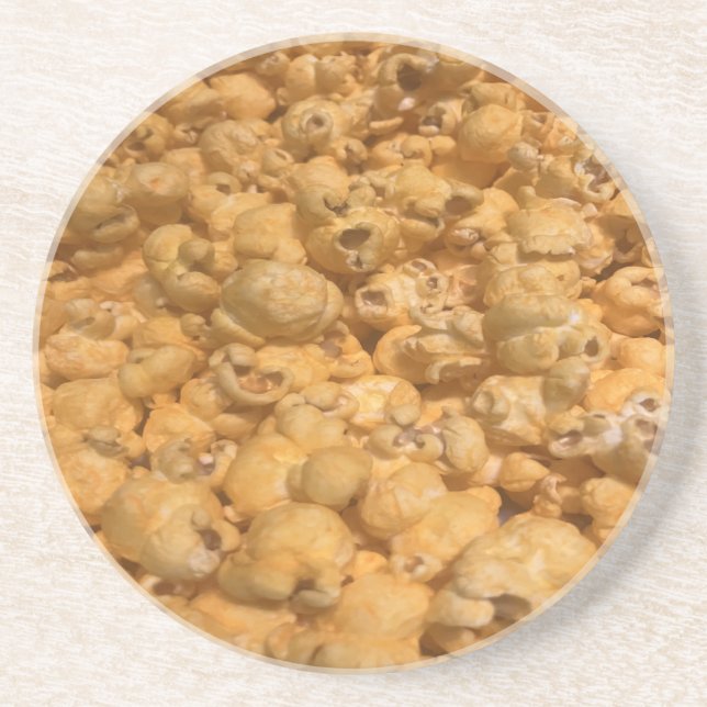 Popcorn Getränkeuntersetzer (Vorne)
