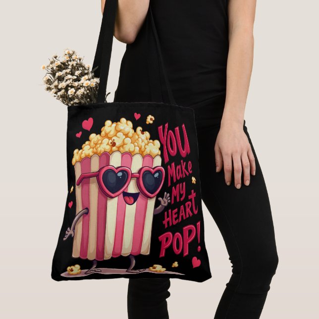 Popcorn Heart Pop Valentine Design (Von Nahem)