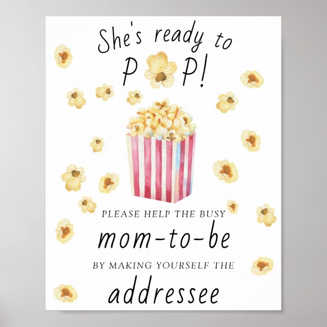 Popcorn - Hilfe für den geschäftigen Adressaten de Poster (Vorne)