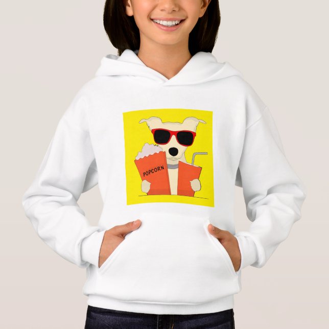 Popcorn Hoodie (Vorderseite)