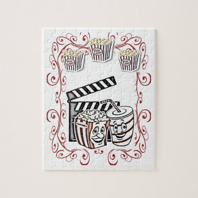 Popcorn Jigsaw Puzzle (Vertikal)