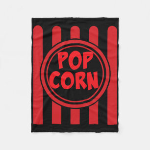 Popcorn Karneval Kostüm Shirt Funny Red Str. Fleecedecke
