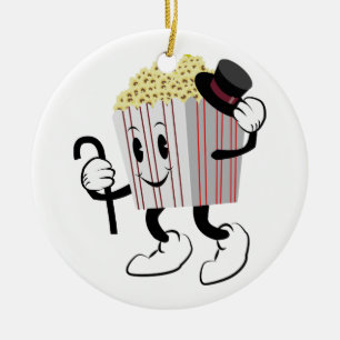 Popcorn Keramik Ornament