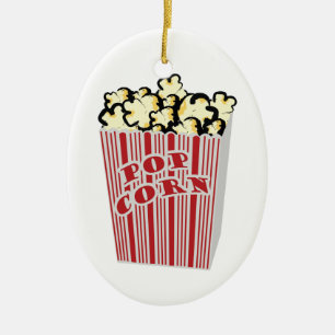 Popcorn Keramik Ornament