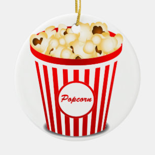 Popcorn Keramikornament