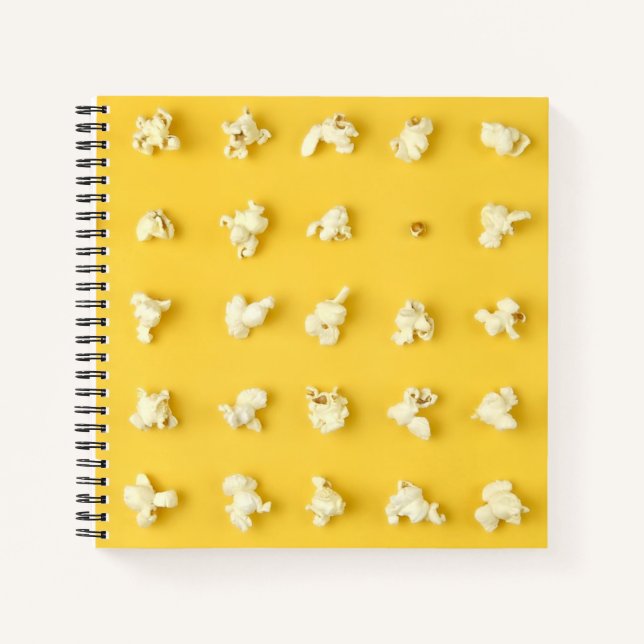 Popcorn Kernels Notizbuch (Vorderseite)
