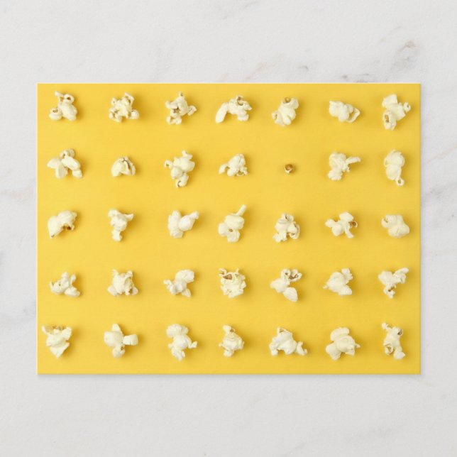 Popcorn Kernels Postkarte (Vorderseite)