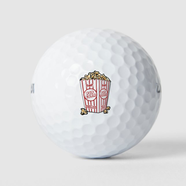 Popcorn-Kino Golfball (Vorderseite)