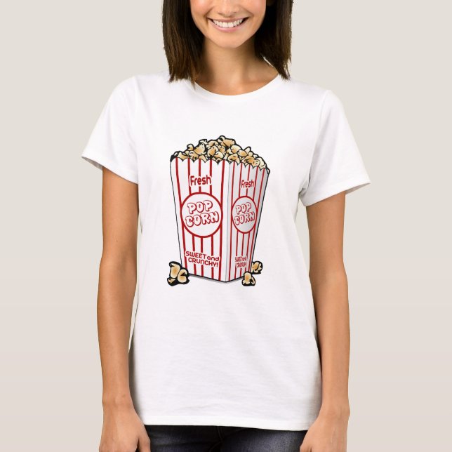 Popcorn-Kino T-Shirt (Vorderseite)