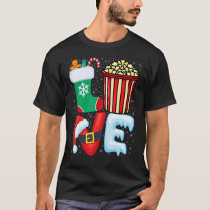 Popcorn Lover - Popcorn Wear Weihnachtsmannmütze C T-Shirt
