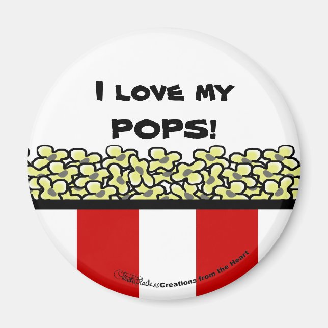 Popcorn Magnet (Vorne)