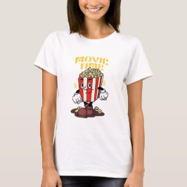 Popcorn Mascot Cartoon T-Shirt