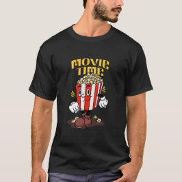 Popcorn Mascot Cartoon T-Shirt