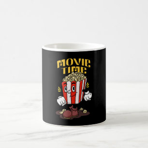Popcorn-Maskottchen-Cartoon Kaffeetasse
