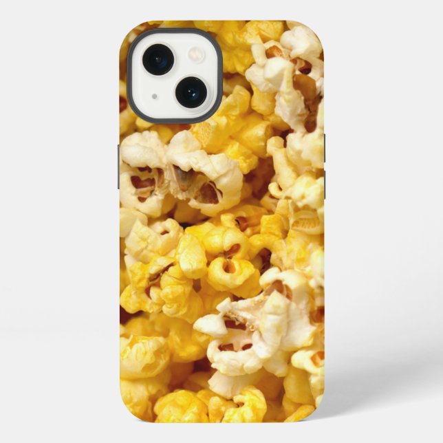 Popcorn mit Butter iPhone Hülle (Rückseite)