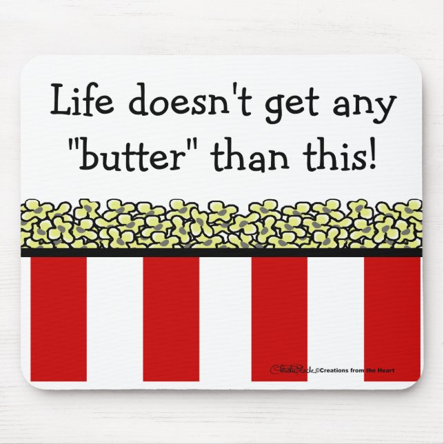 Popcorn Mousepad (Vorne)
