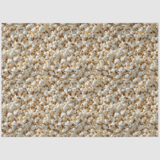 Popcorn-Musterdekoupage Seidenpapier (Vorderseite)