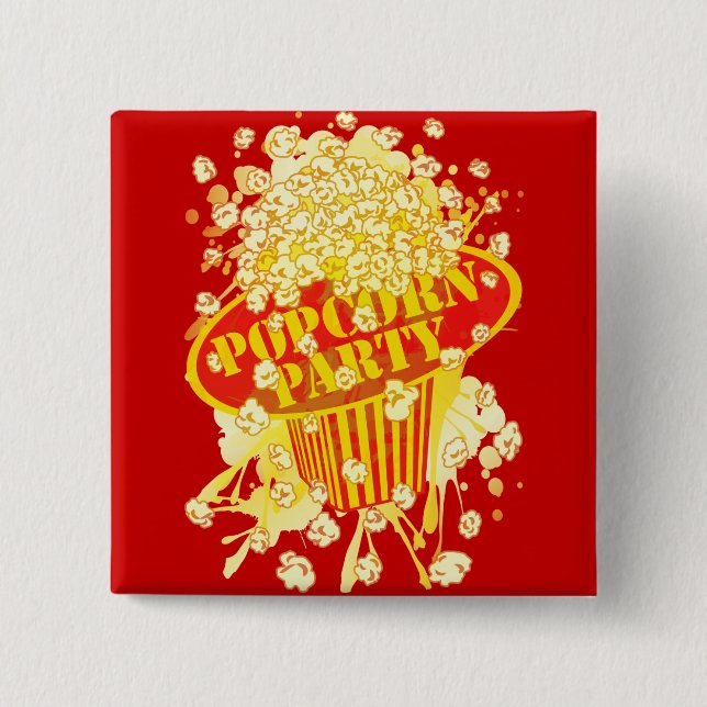 POPCORN_PARTY BUTTON (Vorderseite)